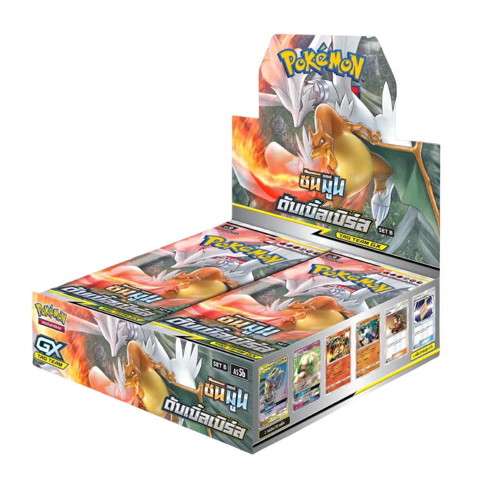 Double Burst Thai Booster Box - Charizard Reshiram