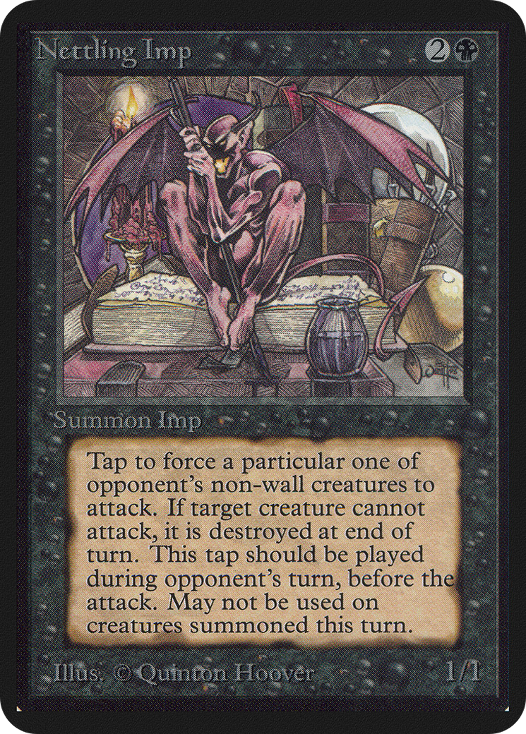 Nettling Imp (LEA-117) - Limited Edition Alpha