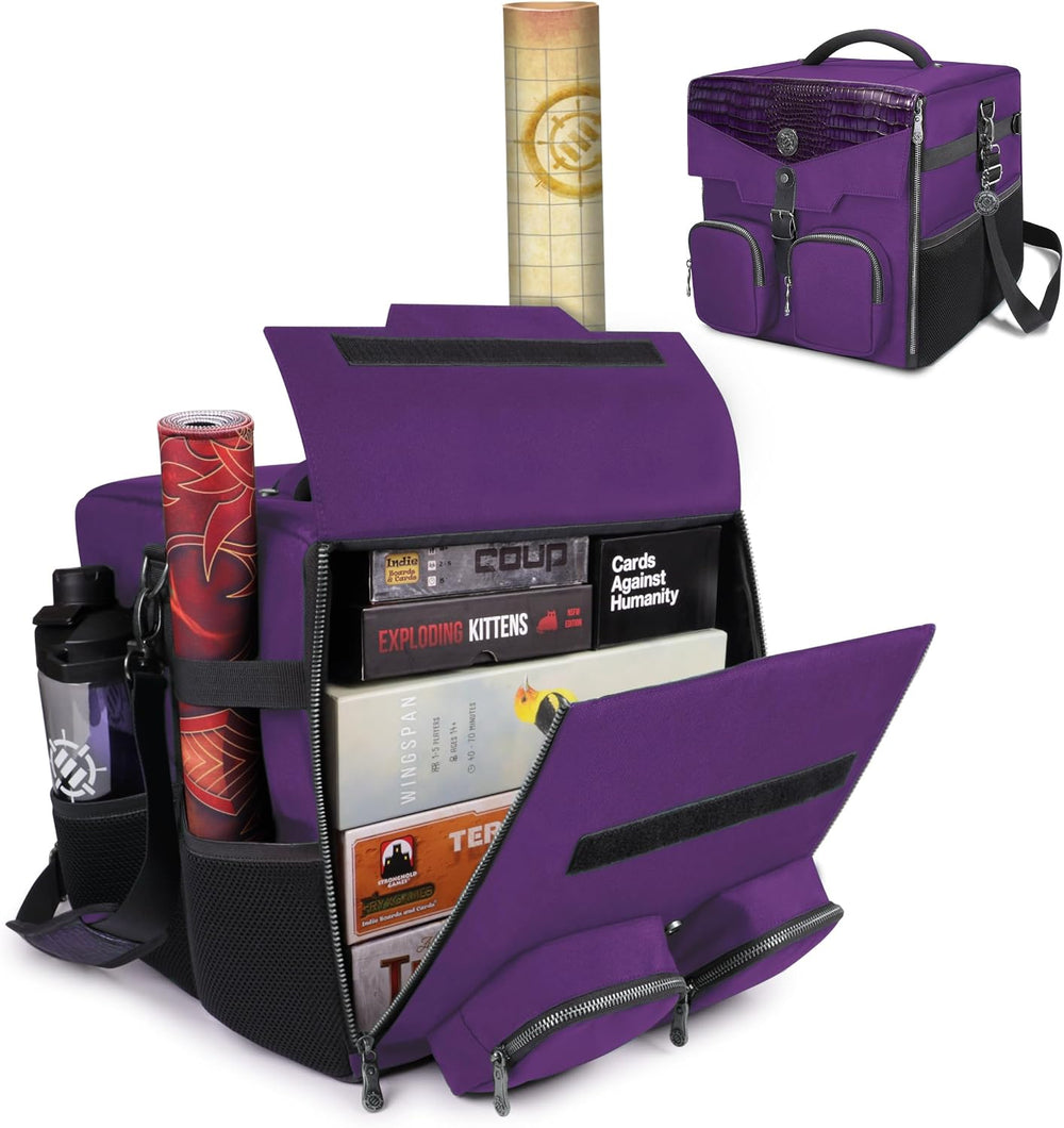 AP Enhanced Boardgame Purple Shoulder Collector Bag