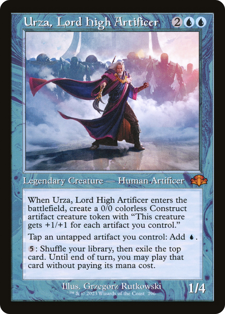 Urza, Lord High Artificer (DMR-296) - Dominaria Remastered Foil