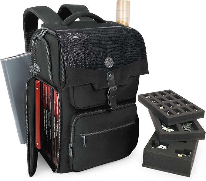 ENHANCE DnD Backpack - RPG DM Bag for Dungeons and Dragons