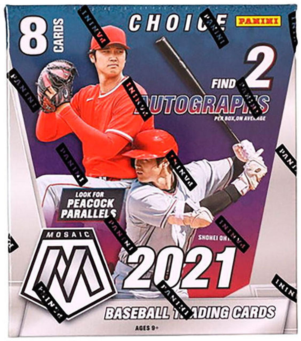 2021 Panini Mosaic Choice Baseball Box