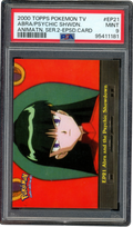 PSA 9 ABRA AND THE PSYCHIC SHOWDOWN 2000 TOPPS