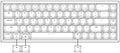 Keychron K6 65% Hotswap Bluetooth RGB Win + Mac ABS Laser Etched Mechanical Keyboard
