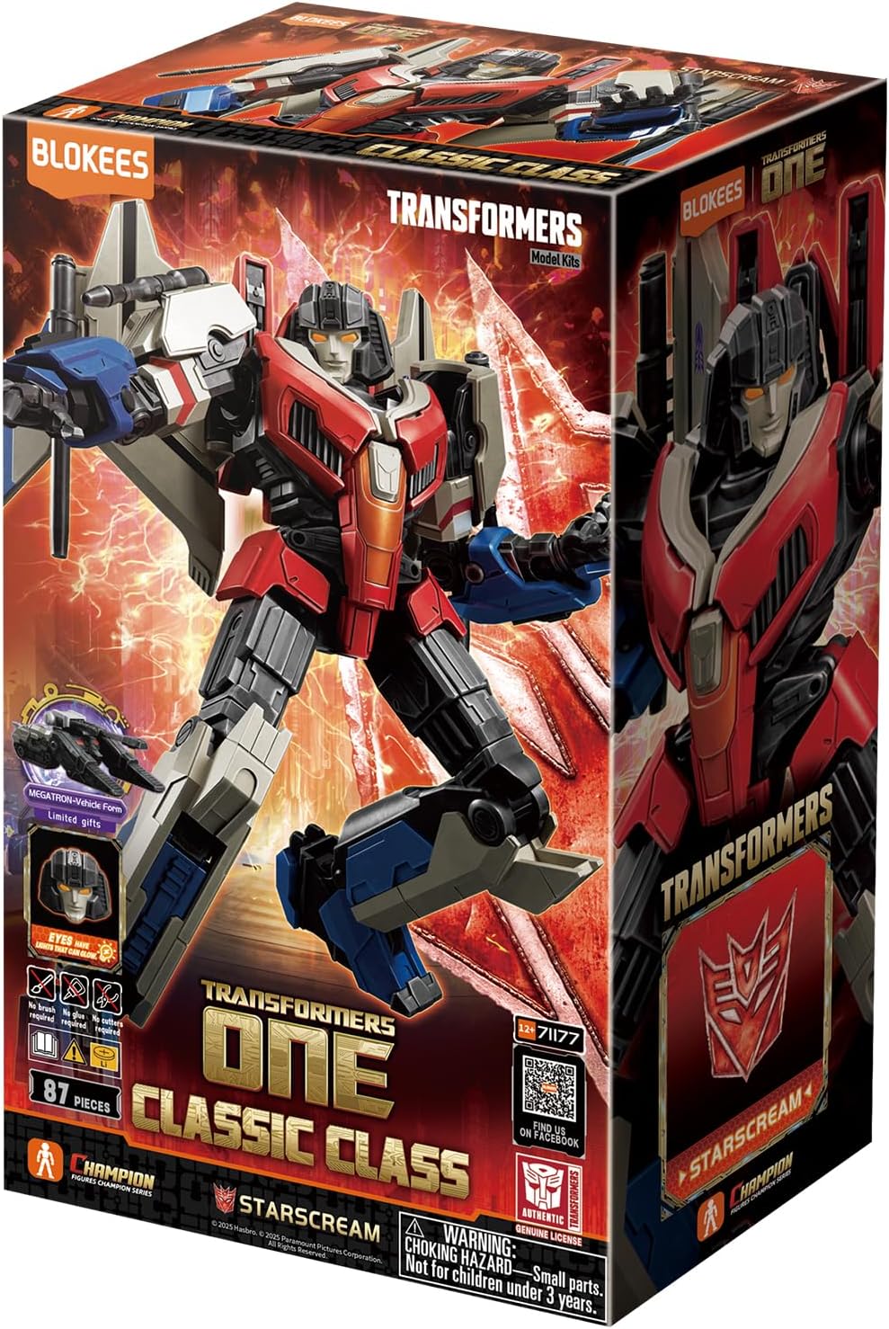 Classic Class 16 Starscream