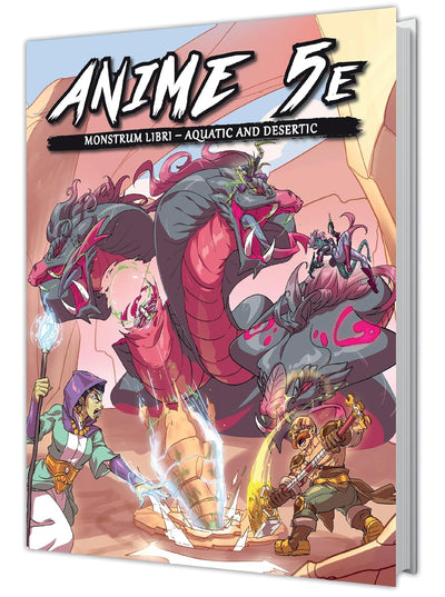 Anime 5E Monstrum Libri V2 Aquatic Desertic