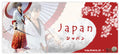 Varmilo Extra Large Olympics Japan Desk Mat with Stitched Edges