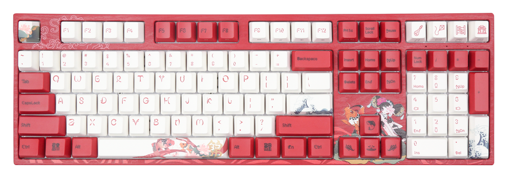 Varmilo MA Series V2 Koi White LED EC Mechanical Keyboard