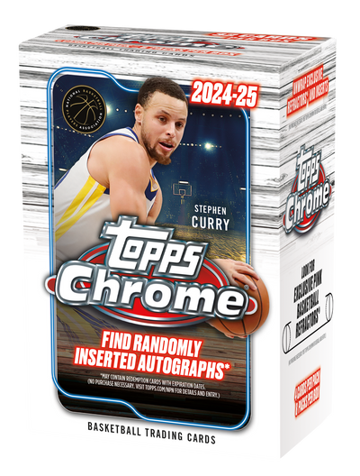 2024/25 Topps Chrome Basketball Blaster Box