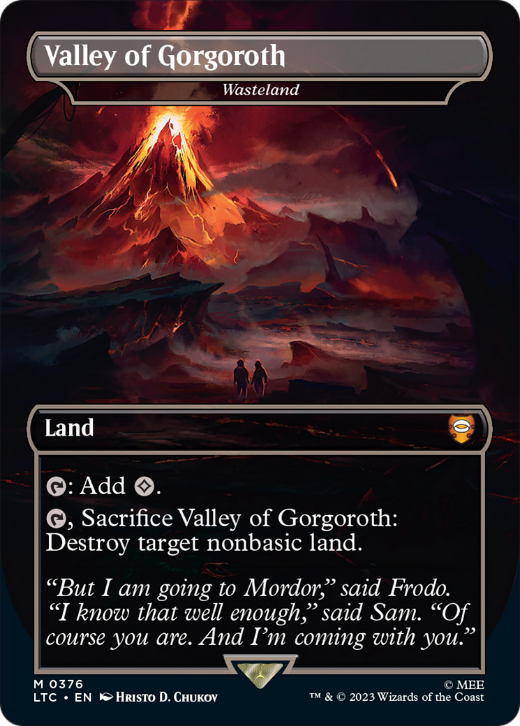 Wasteland (LTC-376) - Tales of Middle-earth Commander / Valley of Gorgoroth (Borderless)