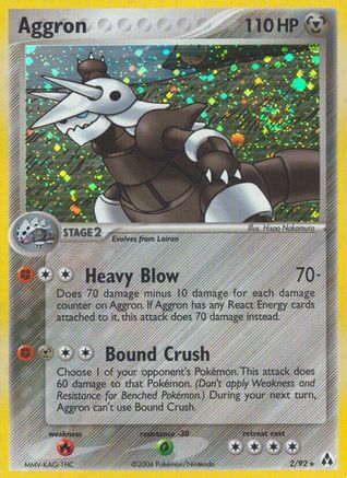 Aggron (2/92) - Legend Maker Reverse Holofoil