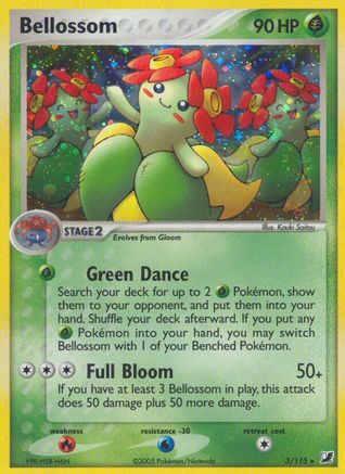 Bellossom (3/115) - Unseen Forces Holofoil