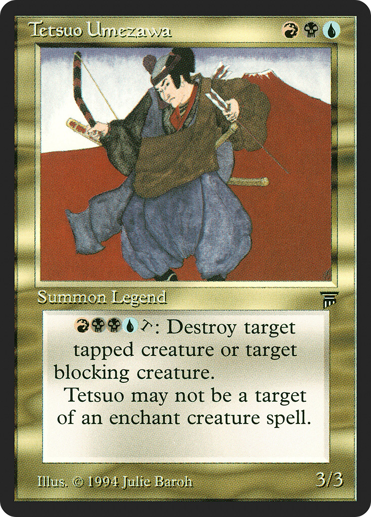 Tetsuo Umezawa (LEG-262) - Legends
