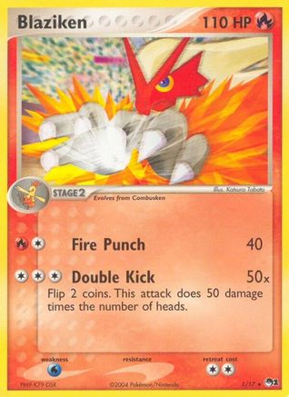 Blaziken (1/017) - POP Series 1 Holofoil