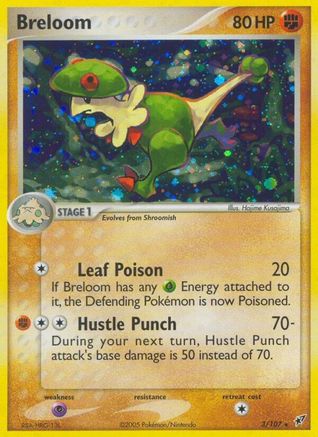 Breloom (3/107) - Deoxys Holofoil