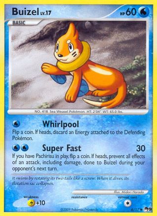 Buizel (6/17) - POP Series 9