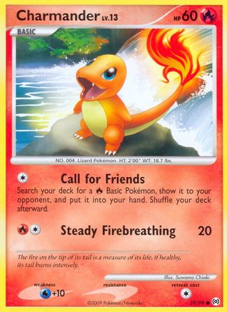 Charmander (59/99) - Arceus Reverse Holofoil
