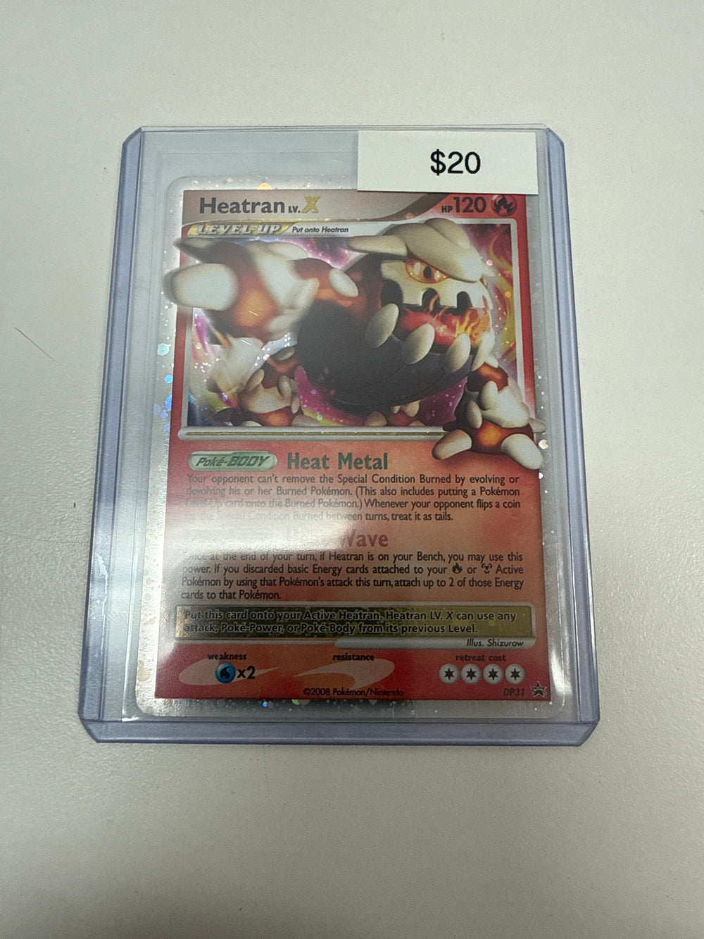 Pokemon Heatran Lv.X #dp31