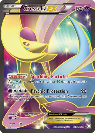 Cresselia EX (Full Art) (143/149) - Boundaries Crossed Holofoil