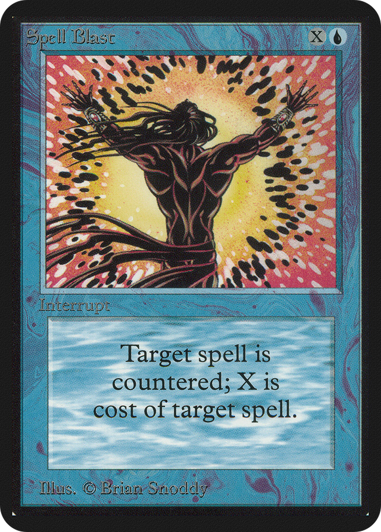 Spell Blast (LEA-079) - Limited Edition Alpha