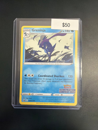 Pokemon Illustration Contest Greninja #SWSH305