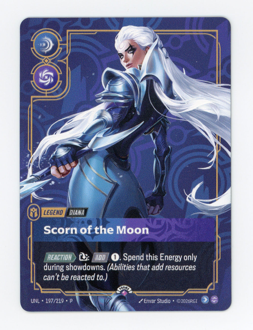Scorn of the Moon (Diana) — Metal|Prize Wall — ID 17472