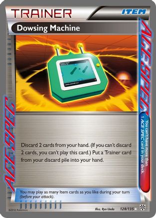 Dowsing Machine (128/135) - Plasma Storm Holofoil