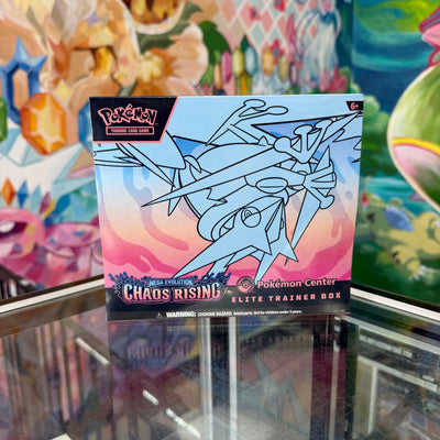 Pokemon Chaos Rising Elite Trainer Box Pokemon Center Exclusive