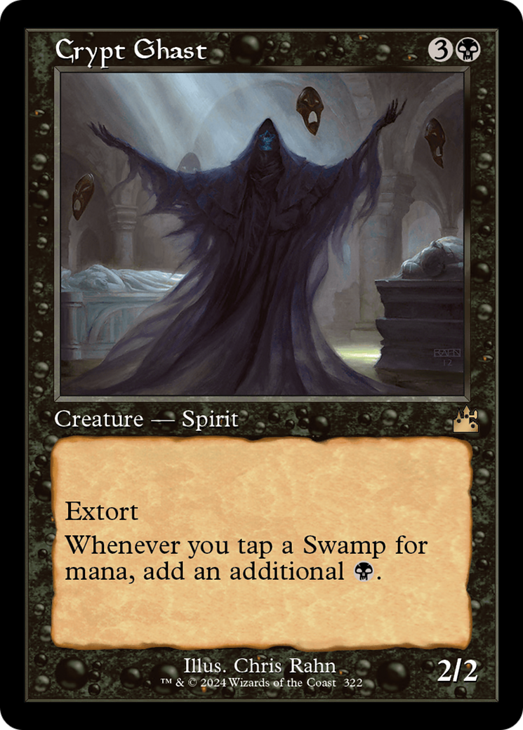 Crypt Ghast (RVR-322) - Ravnica Remastered Foil