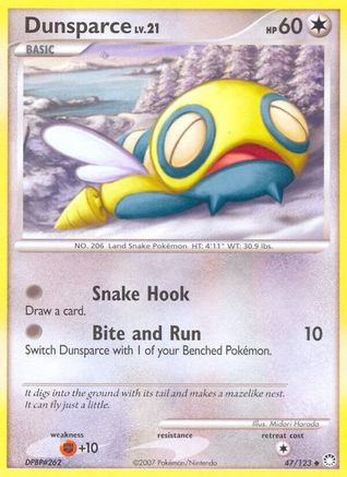 Dunsparce (47/123) - Mysterious Treasures