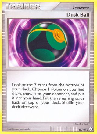 Dusk Ball (110/123) - Mysterious Treasures