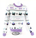 MK Frozen Llama Ugly Christmas Sweater Holiday Limited Edition