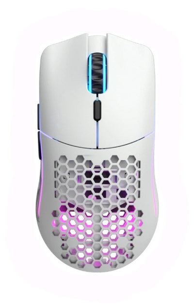 Glorious PC Model O Minus Matte White RGB Wireless Mouse