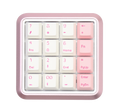 Varmilo Sword 2-16 Sakura White LED Numpad Dye Sub PBT Aluminum EC Mechanical Keyboard
