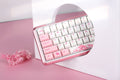Varmilo Sword 2-68 Sakura R2 White LED 65% Dye Sub PBT Aluminum EC Mechanical Keyboard
