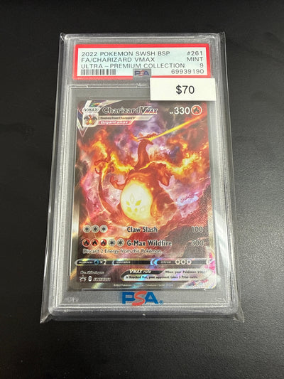 Pokemon Charizard Vmax BSP #swsh261 PSA 10
