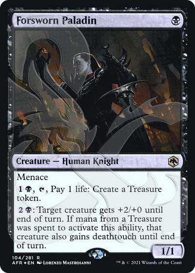 Forsworn Paladin (AFR&-104A) - Adventures in the Forgotten Realms Promos Foil