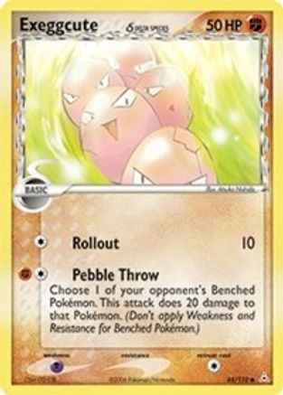 Exeggcute (Delta Species) (65/110) - Holon Phantoms Reverse Holofoil