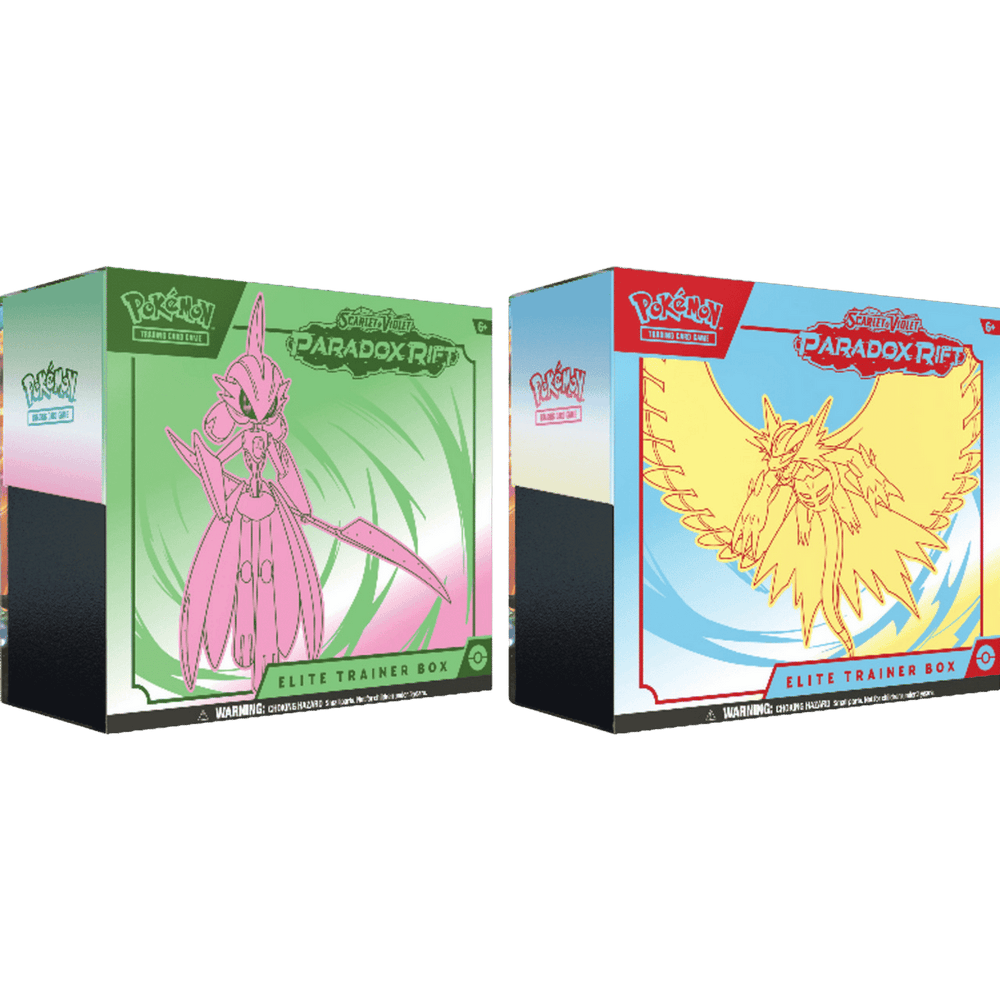 Pokemon Scarlet Violet Paradox Rift Elite Trainer Box Set Of 2