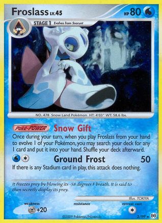 Froslass (2/99) - Arceus Holofoil