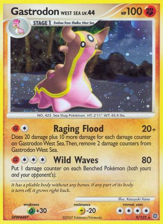 Gastrodon West Sea (9/132) - Secret Wonders Holofoil