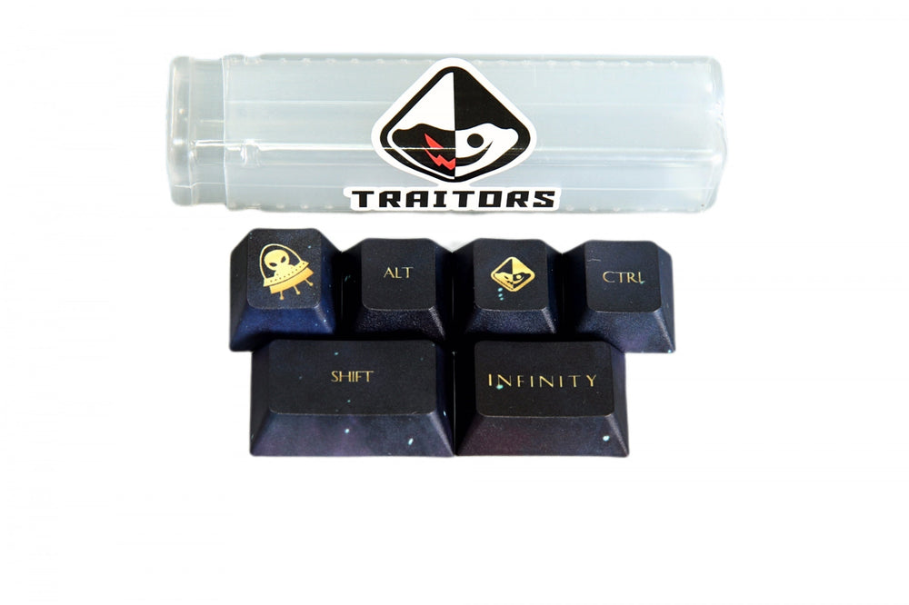 Traitors Infinity 6 Key Cherry Profile Dye Sub PBT Add-on Keycap Set