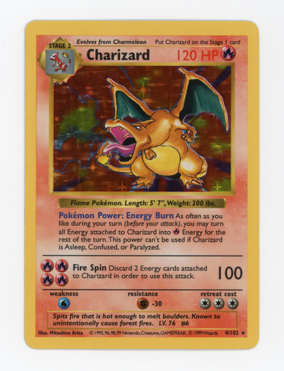 Charizard — Rare|Shadowless|Holo — ID 16482