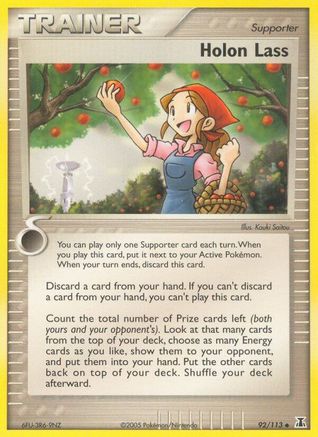 Holon Lass (92/113) - Delta Species