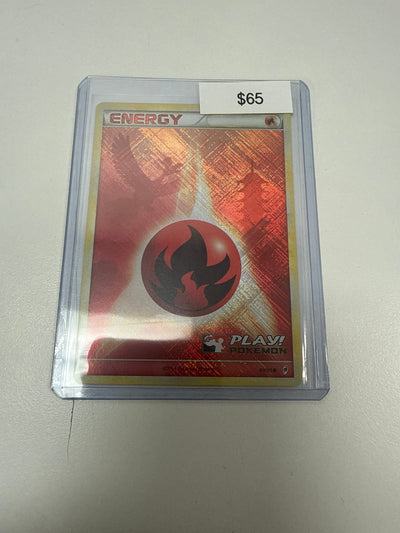 Pokemon Fire Energy Ho-Oh Play Pokemon Holo #89/95