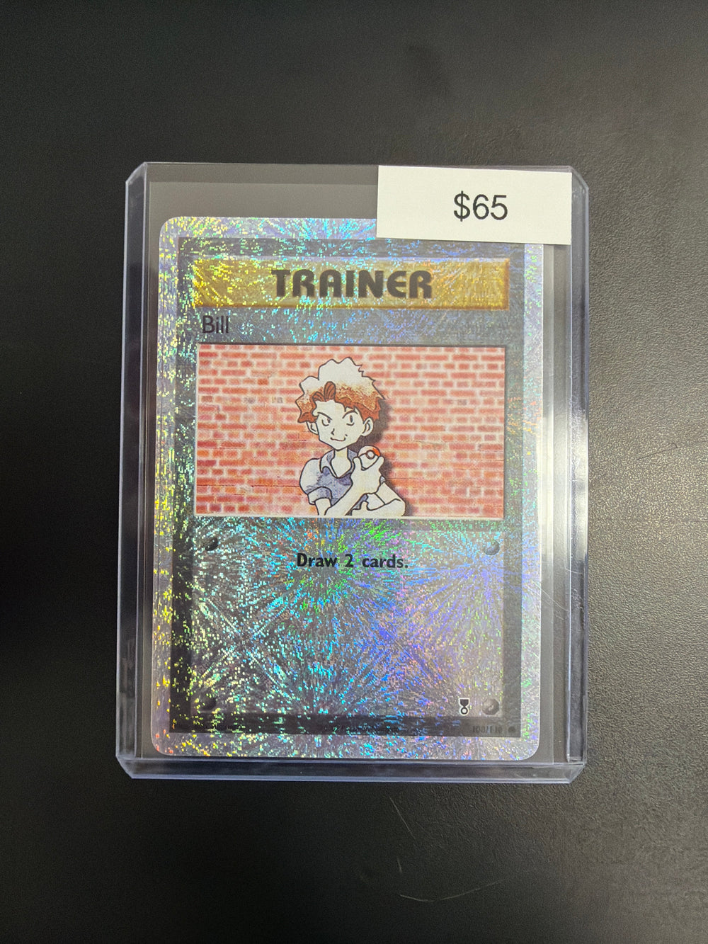 Pokemon Bill Trainer Legendary Collection Rev. Holo 108/110