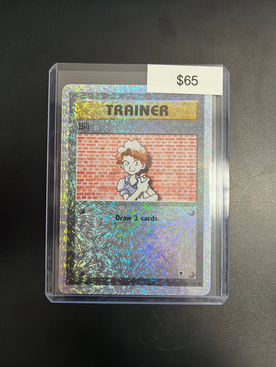 Pokemon Bill Trainer Legendary Collection Rev. Holo 108/110
