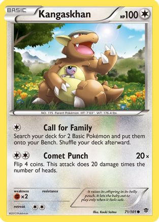 Kangaskhan (71/101) - Plasma Blast