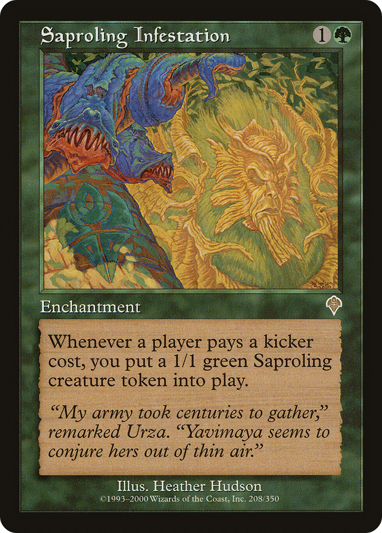 Saproling Infestation (INV-208) - Invasion Foil