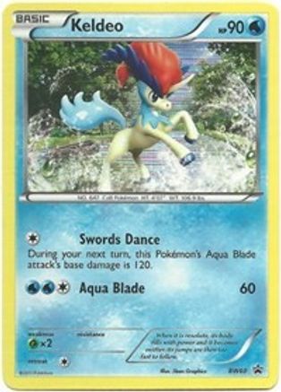 Keldeo (Tinsel Holo) (BW60) - Black and White Promos Holofoil
